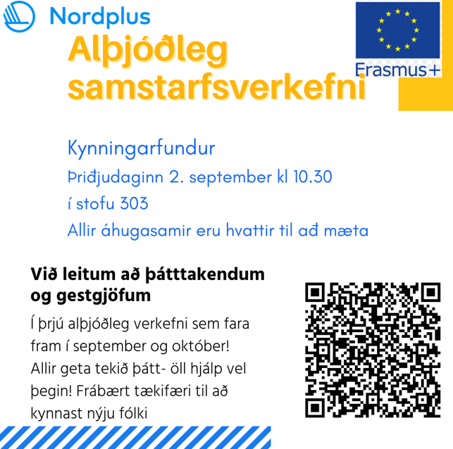 Erlent samstarf