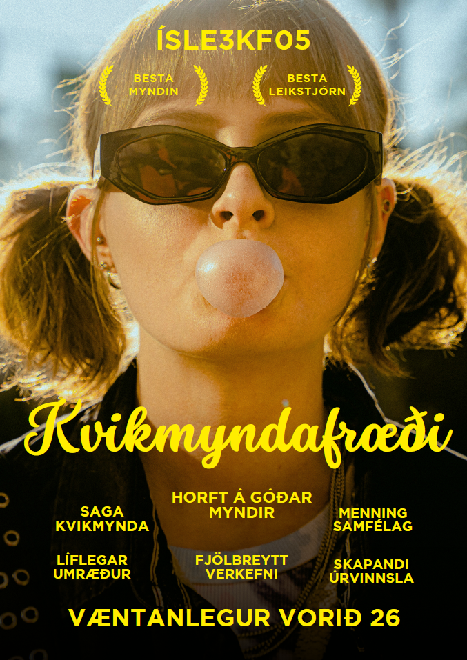 Kvikmyndafræði Kvikmyndafræði auglýsing