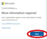 Innskráning á Snöru með Microsoft-innskráningu