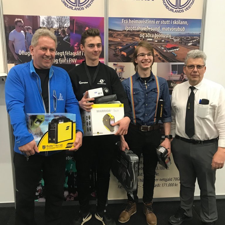 Geir, Jón Gylfi, Guðlaugur Rafn og Björn Sighvatz