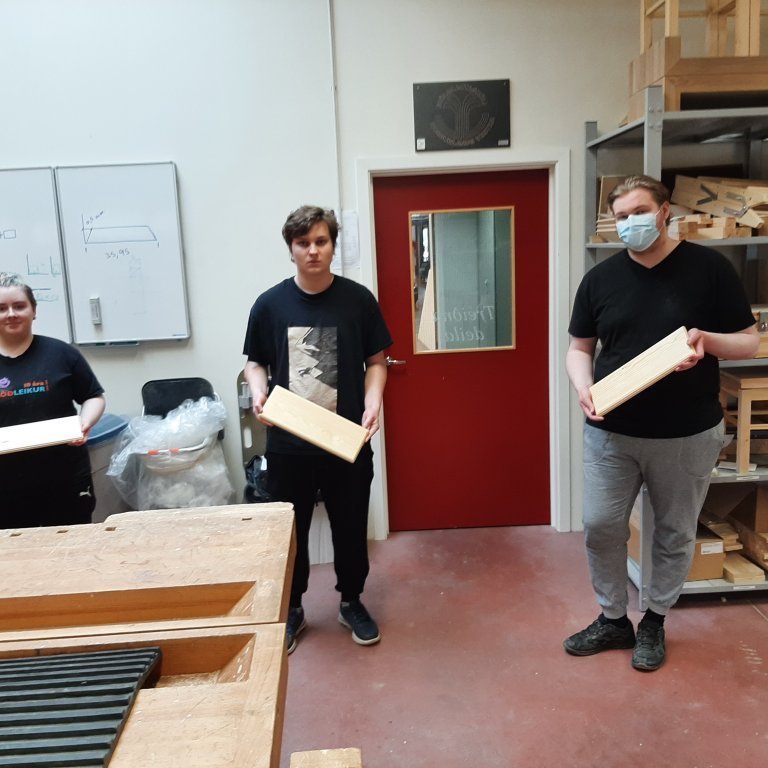 Opnir dagar 2021: Smíði á tertufati