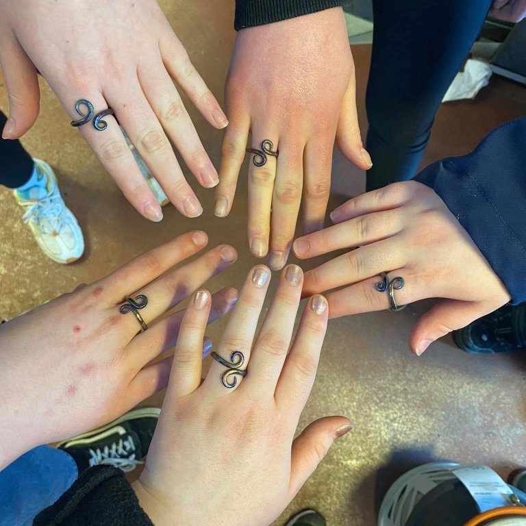 Opnir dagar 2021: Skartgripasmiðja - eldsmiðja