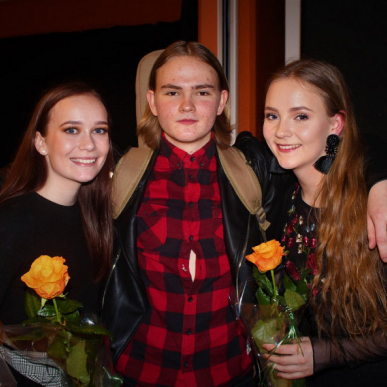 Mynd frá Söngkeppni NFNV 2018