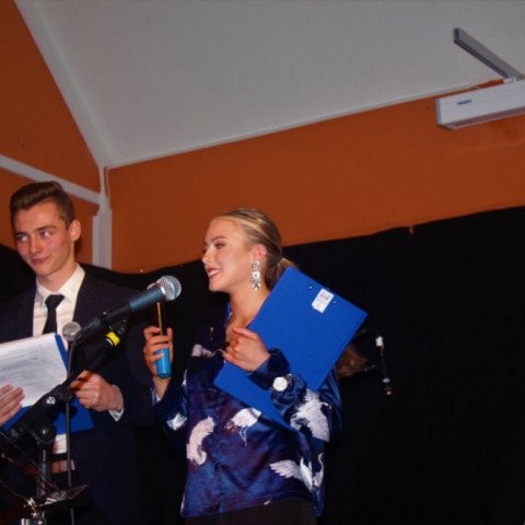 Mynd frá Söngkeppni NFNV 2018