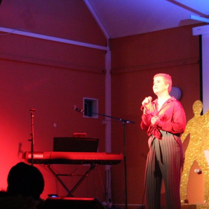 Söngkeppni NFNV 2021: Margrét söng One and only