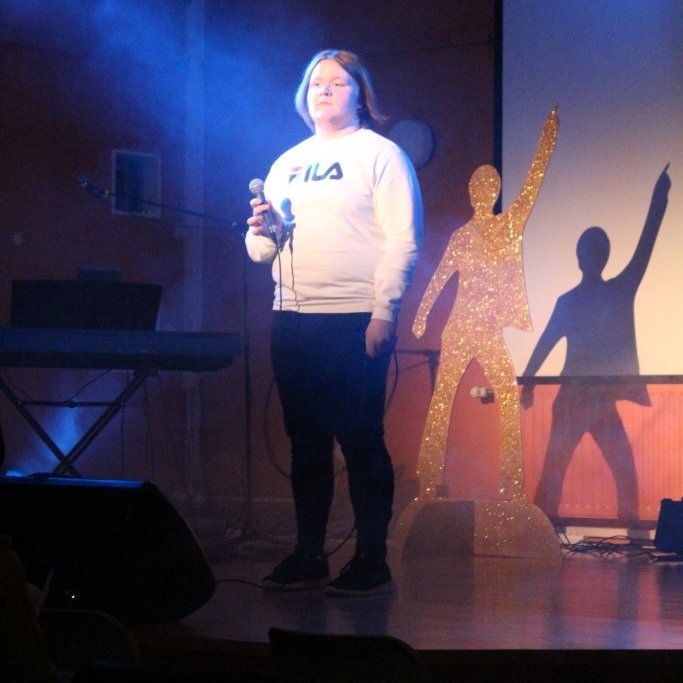 Söngkeppni NFNV 2021: Jóhann Smári söng On my own