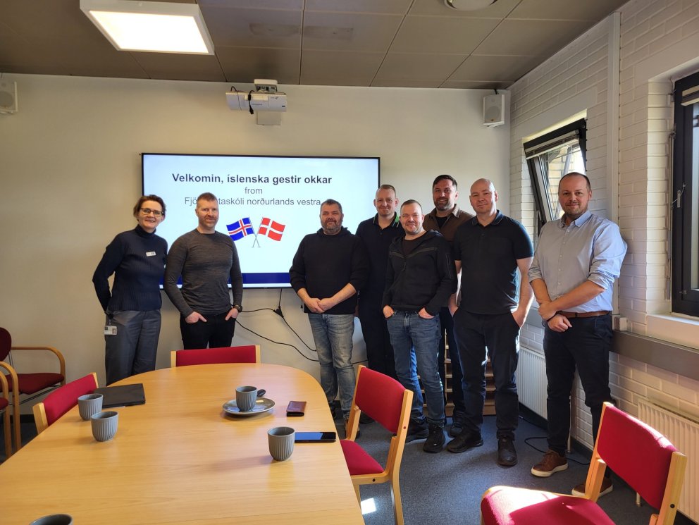 Skólaheimsókn kennara til Slagelse