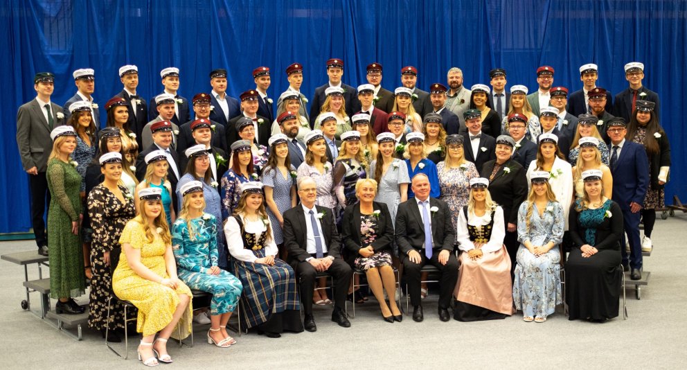 Frá brautskráningu 2022