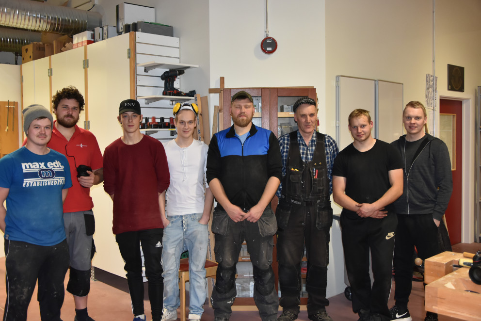 Próftakar í sveinsprófi