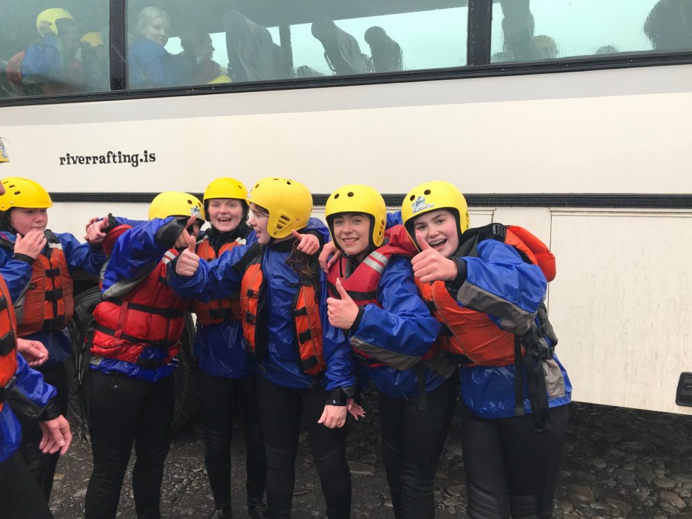 Flúðasigling útivistarhóps 2019