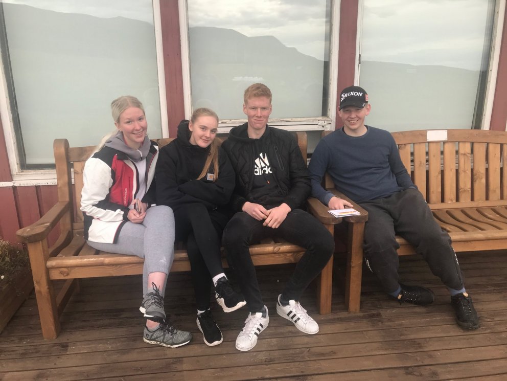 Golfmót nemenda og starfsmanna