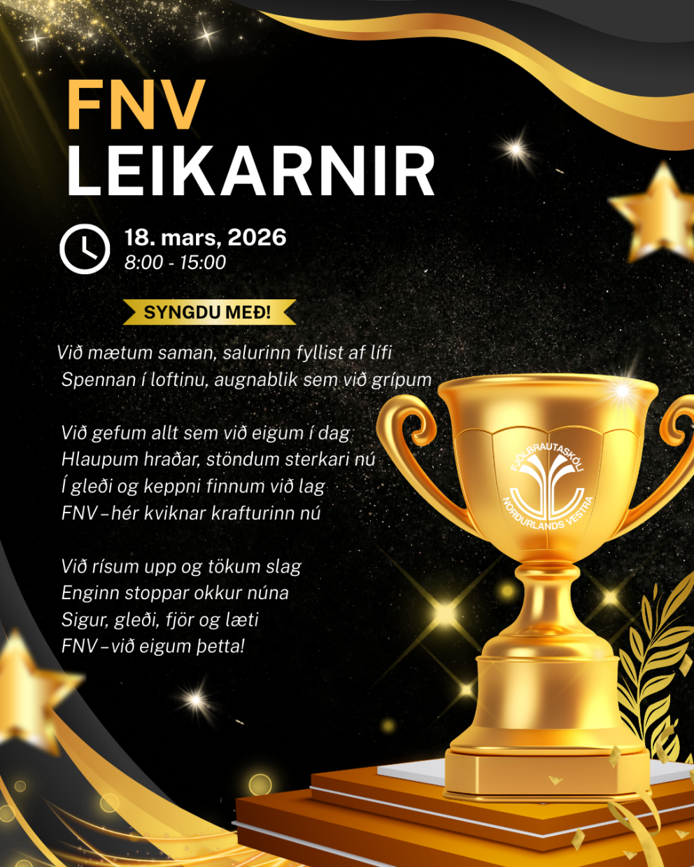 FNV-leikar nýung á opnum dögum