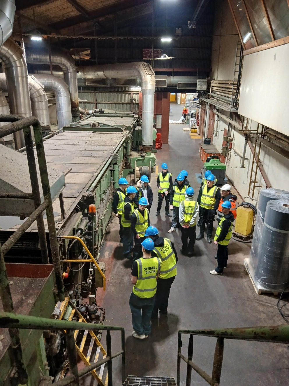 Heimsókn í Steinullarverksmiðjuna