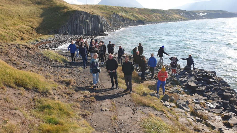 Erasmus hópurinn í Staðarbjargavík