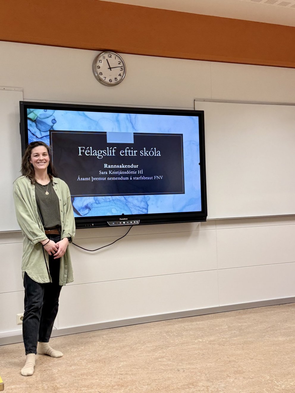 Samvinnurannsókn um félagslíf nemenda eftir skóla