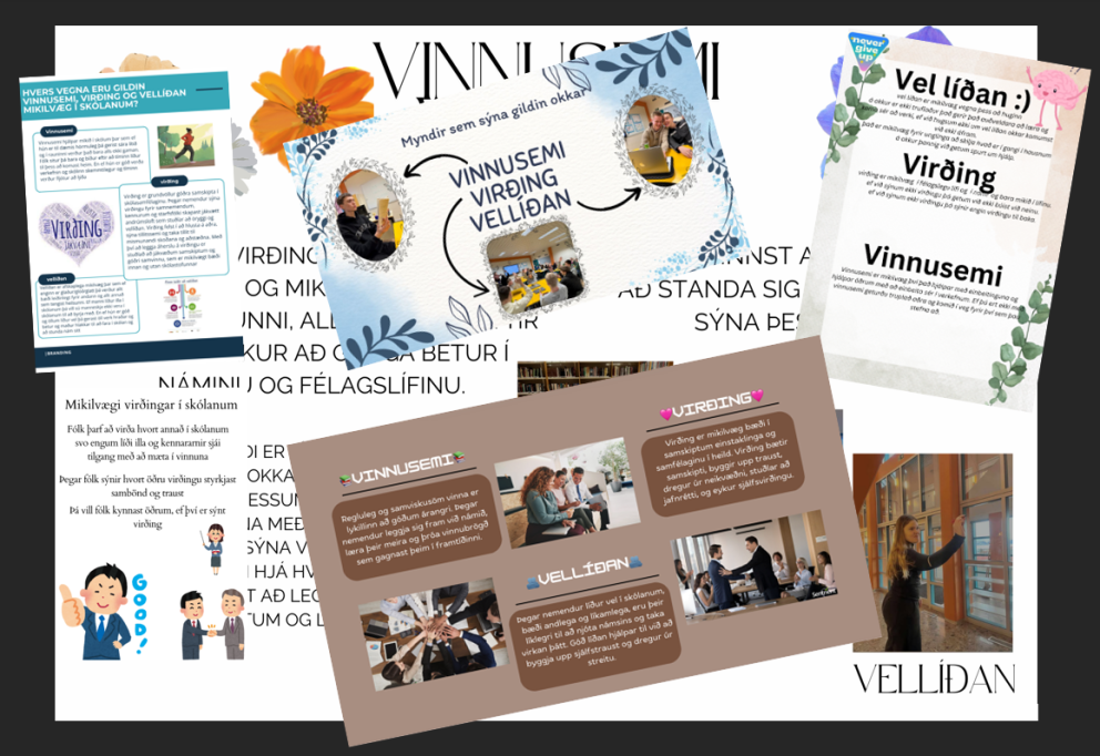 Sýnishorn veggspjalda