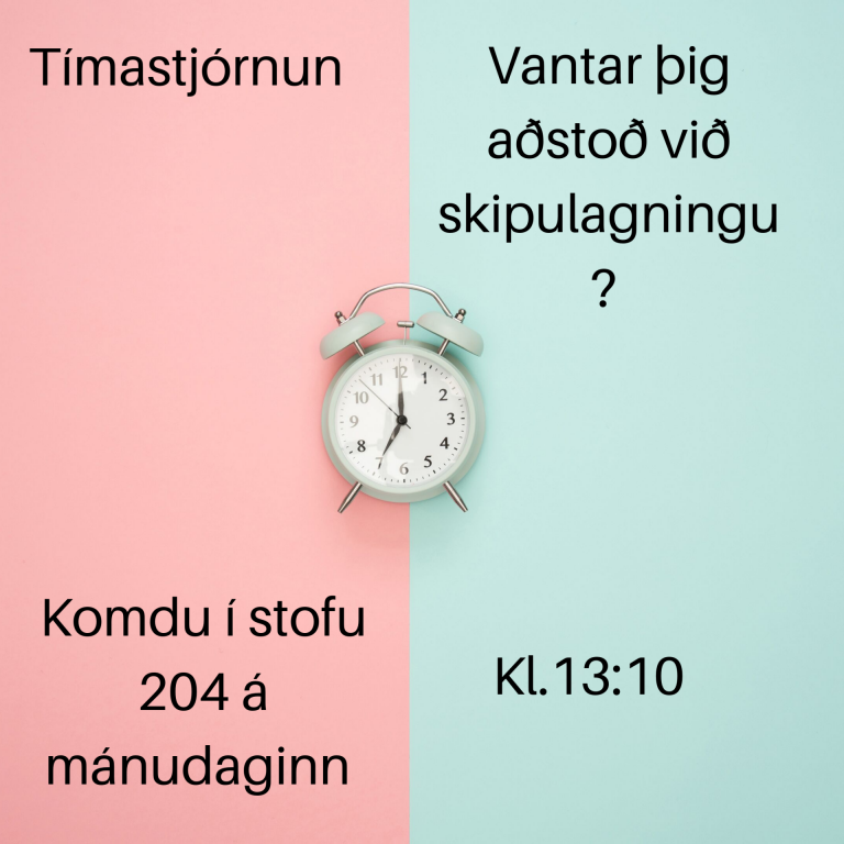 Tímastjórnun
