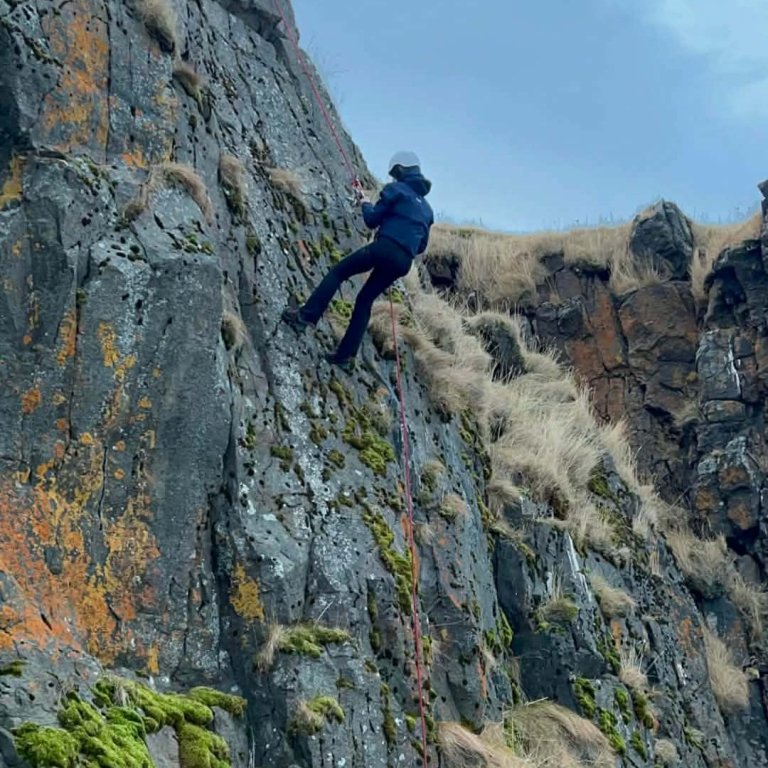 Útivistarhópur FNV fékk kynningu frá Skagfirðingasveit