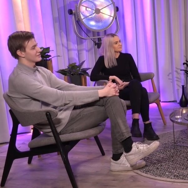 Birgitta og Eysteinn í viðtali. Skjáskot: N4