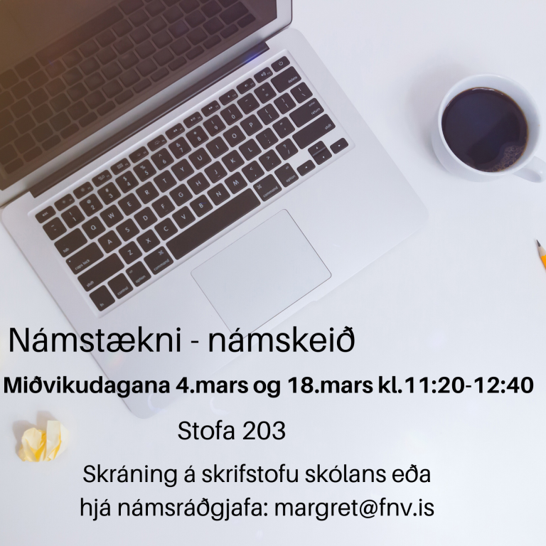 Námstækni - námskeið
