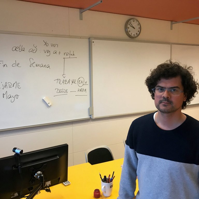 David spænskukennari