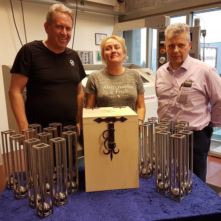 Verðlaunagripur Eddunnar kemur frá FNV