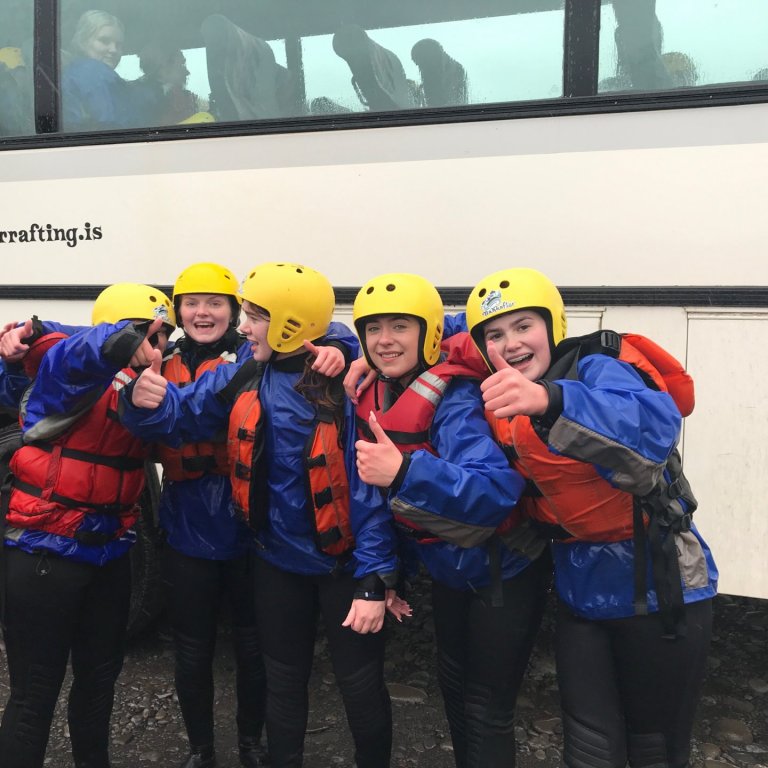 Flúðasigling útivistarhóps 2019