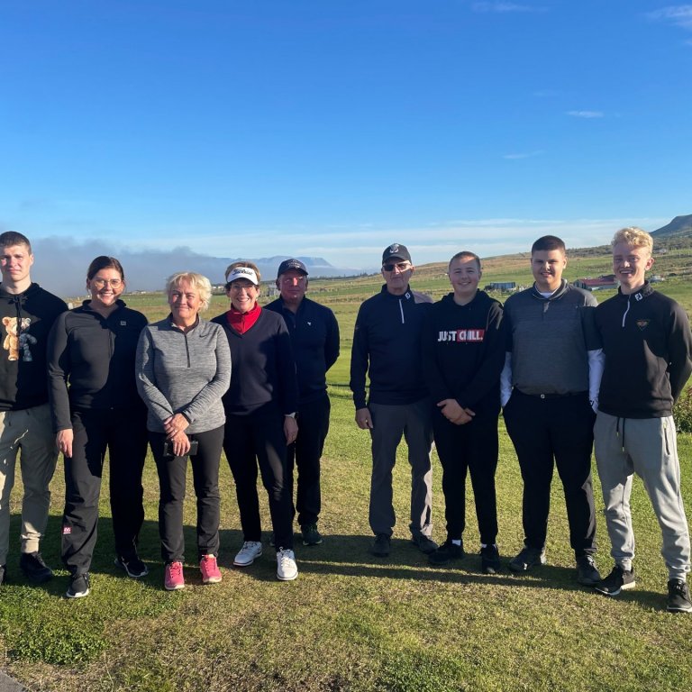 Keppendur á Golfmóti FNV