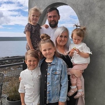 Helgi Hrannar og fjölskylda