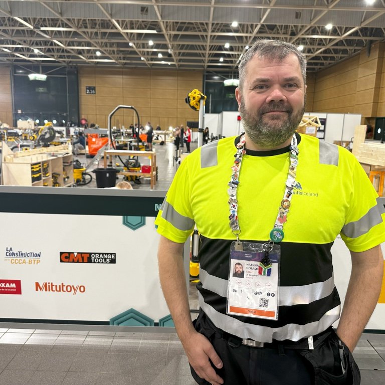 Hrannar Freyr Gíslason á Worldskills 2024