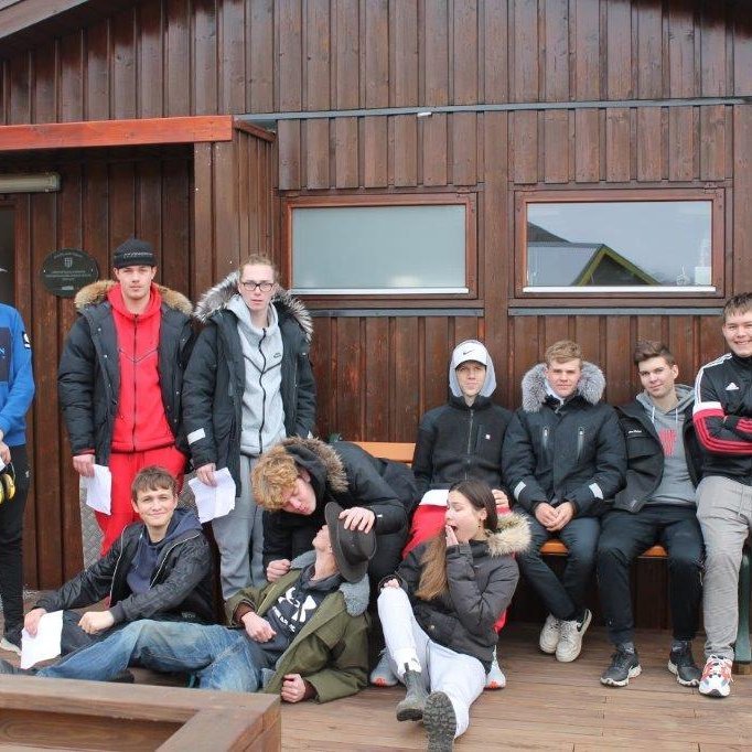 Nemendur í eðlisfræði fyrir vélstjóra