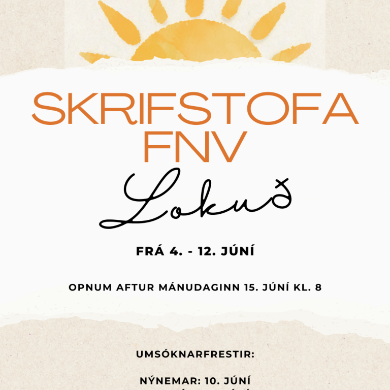 Lokun skrifstofu