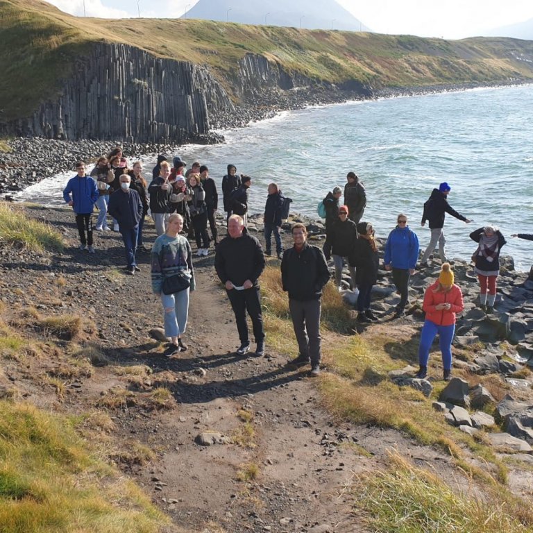 Erasmus hópurinn í Staðarbjargavík