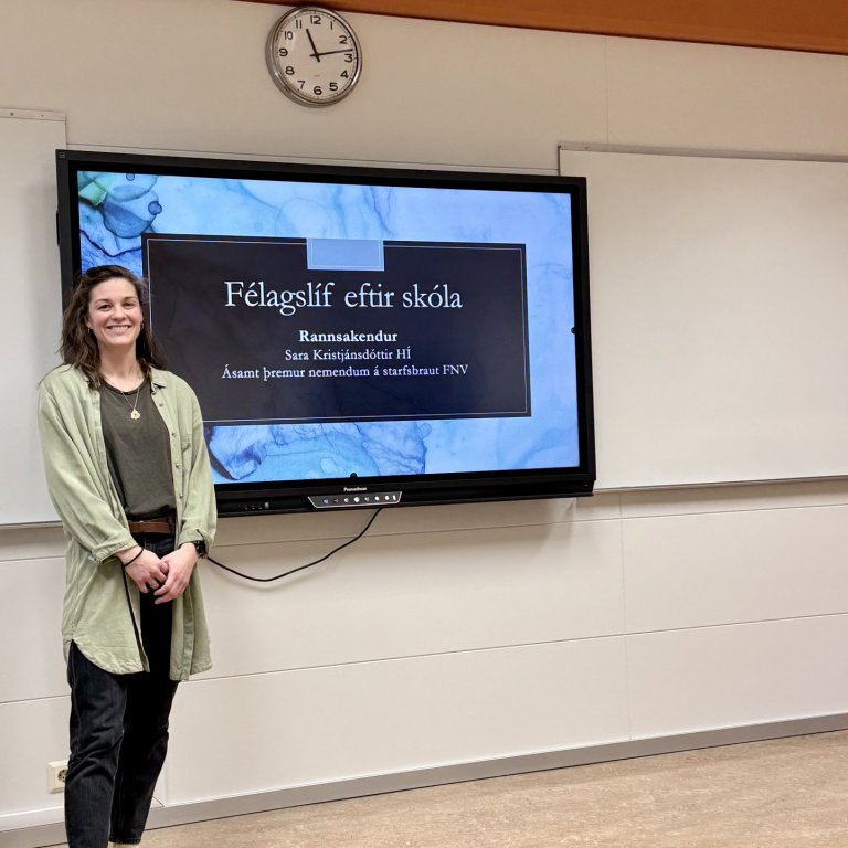 Samvinnurannsókn um félagslíf nemenda eftir skóla