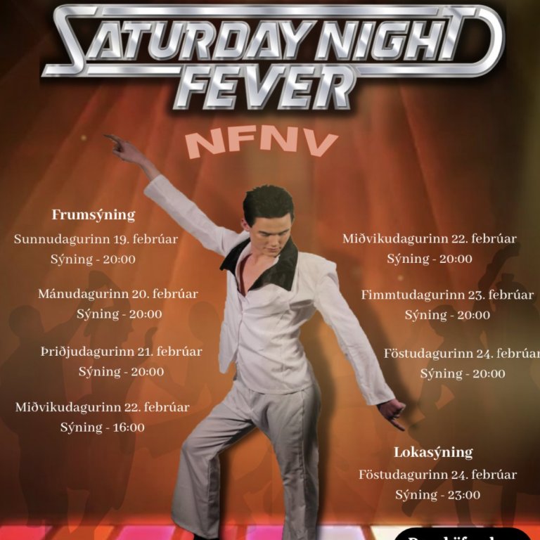 Auglýsing fyrir Saturday Night Fever