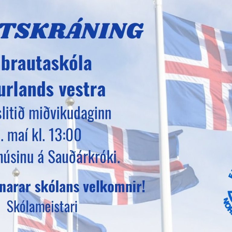 Auglýsing fyrir brautskráningu og skólaslit