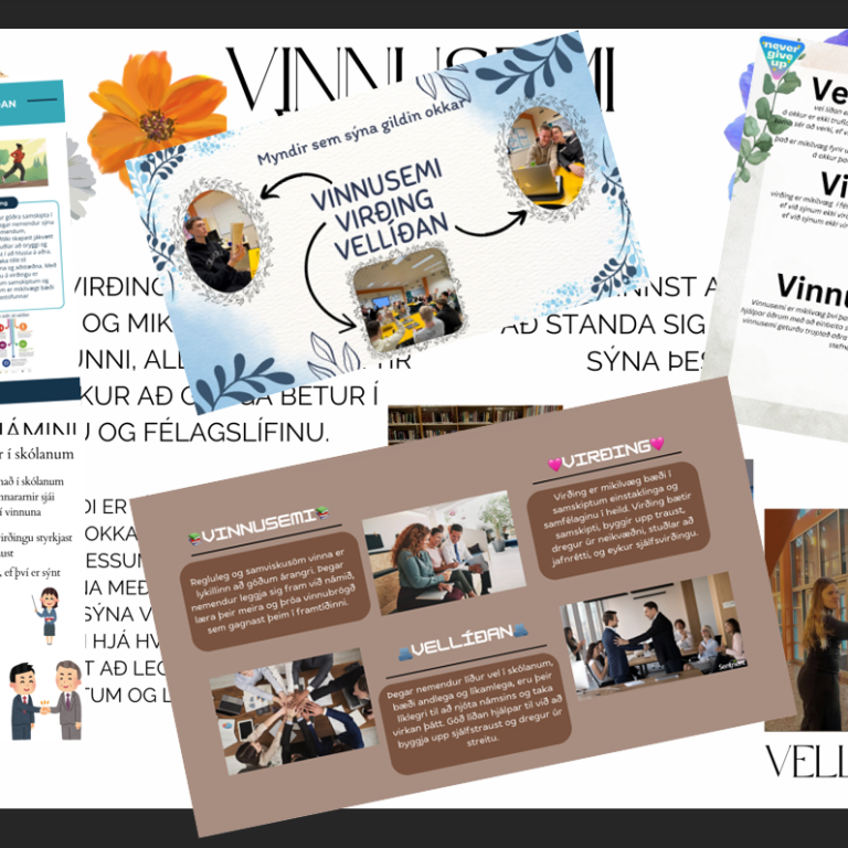 Sýnishorn veggspjalda