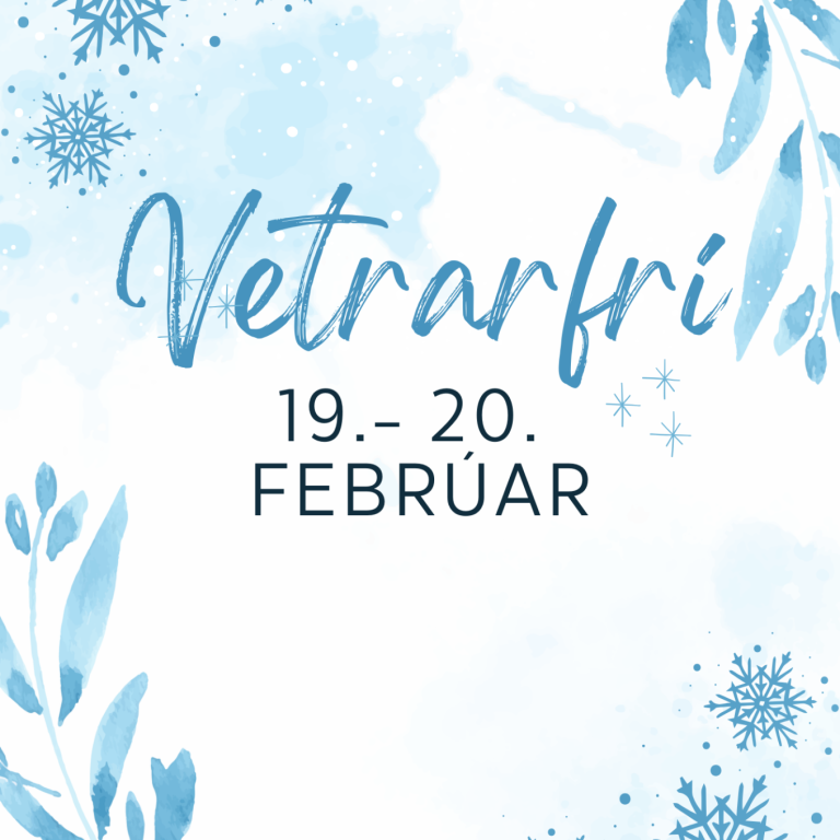 Vetrarfrí 19.- 20. febrúar